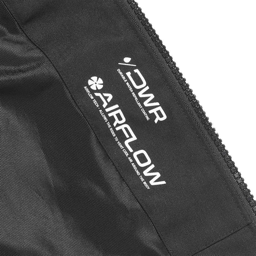 Warrior Adventure Tourer Black Jacket | Motorcycle Clothing